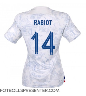Frankrike Adrien Rabiot #14 Borta Matchtröja Dam VM 2022 Kortärmad